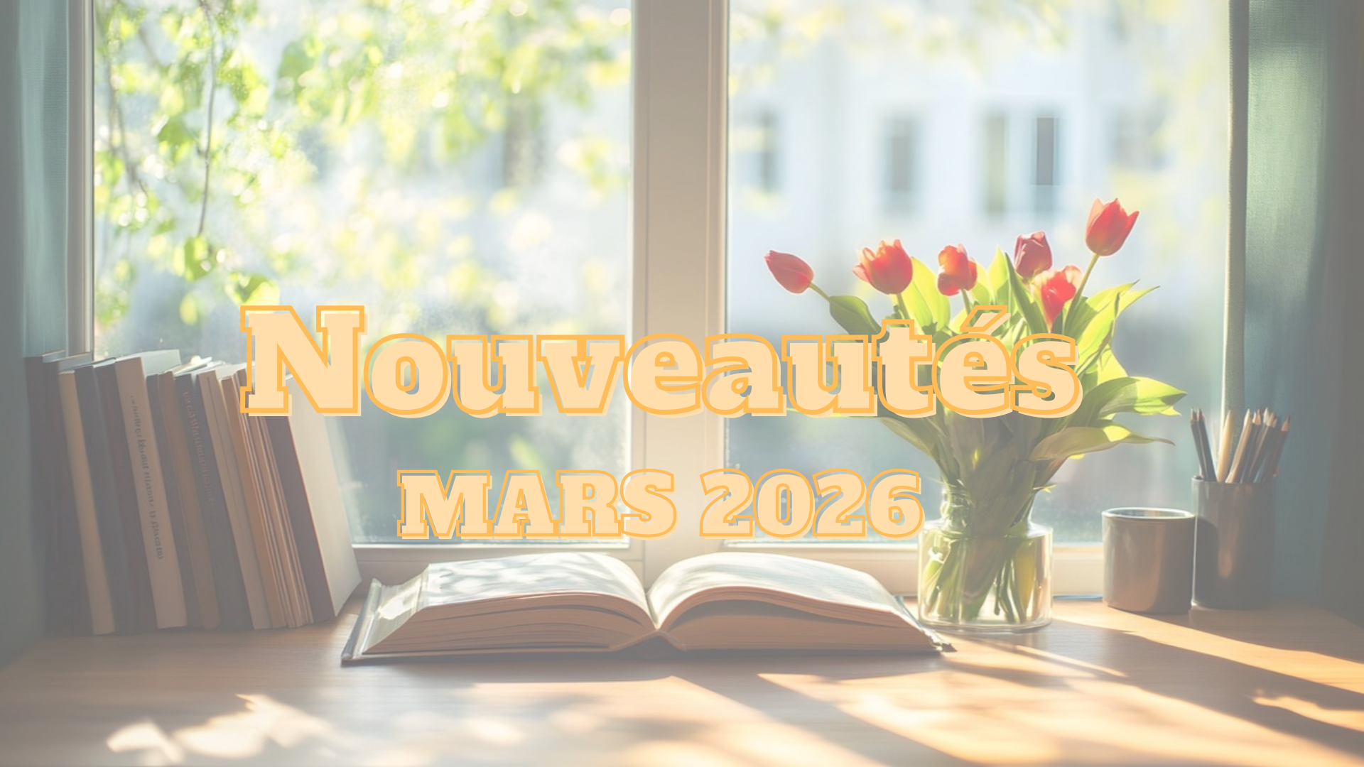 Nouveautés de mars 2026 – Bibliothèque